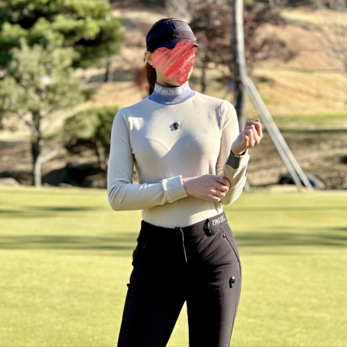 어메이징크* 에어로 다이나믹 아코디오 하이넥 티셔츠 (WOMEN)