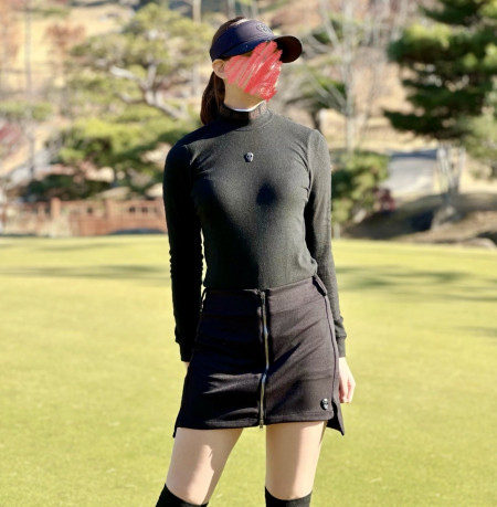 어메이징크* 에어로 다이나믹 아코디오 하이넥 티셔츠 (WOMEN)