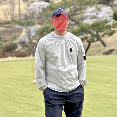 어메이징크* 플렉스모션 우븐 라운드 아노락   (MEN)