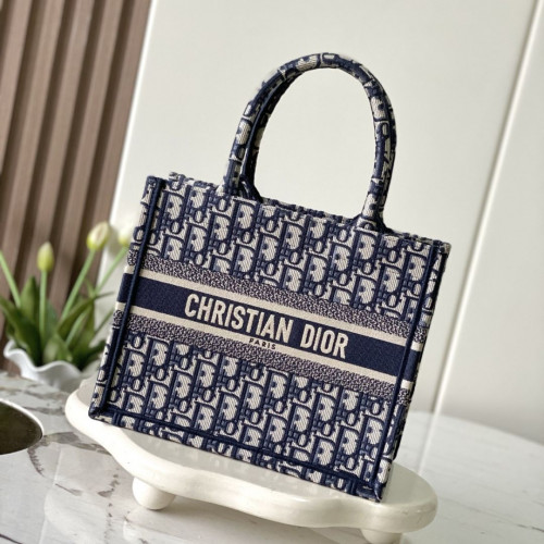 디올 북토트(Book Tote) D-스트라이프