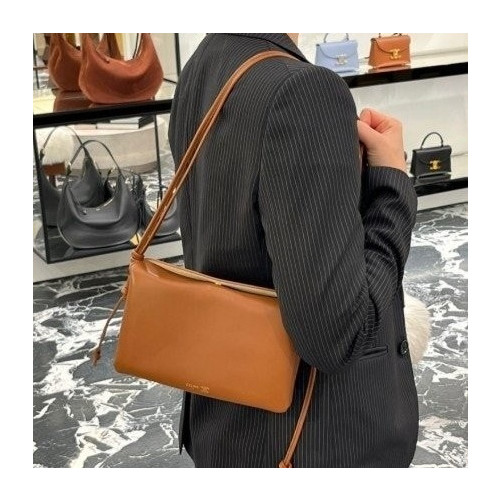 셀린느 트리오 플랩 -탠-