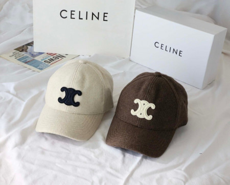 셀린느 트리옹프 울 베이스 볼캡