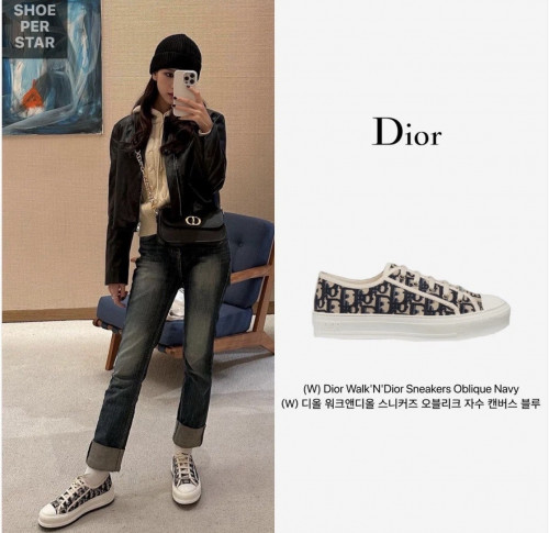 디올 워크앤디올 스니커즈