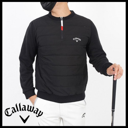 웨이 반집업패딩라운드