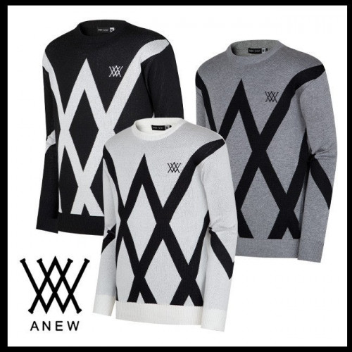 뉴 사선라인니트