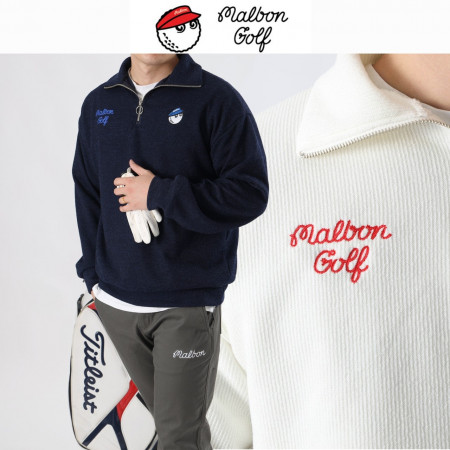 말X 골지 반집업니트