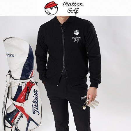 말x 투웨이 니트 골지집업