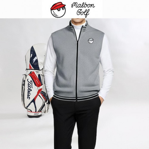 말x 하이넥 니트조끼