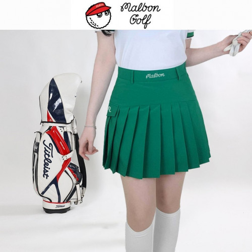 🦍말x 포켓 로고 플리츠 스커트🦍