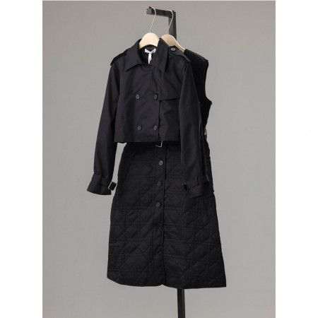 크리스찬 디올 수입고급 3 in 1 매크로까나쥬 트렌치 코트#4868 #12409