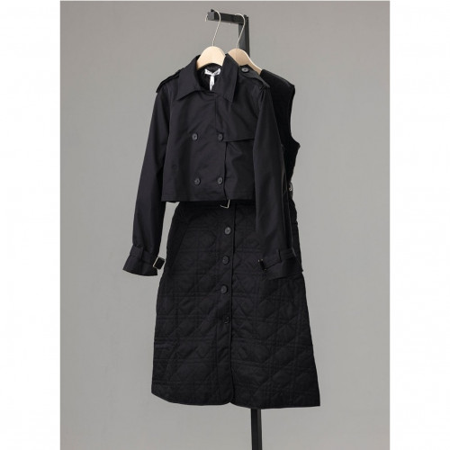 크리스찬 디올 수입고급 3 in 1 매크로까나쥬 트렌치 코트#4868 #12409