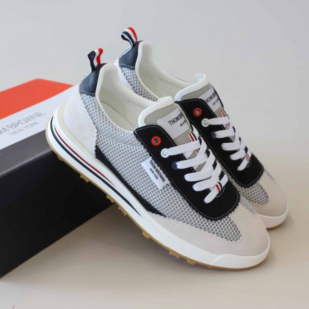 톰브라운 [ THOM ] 수입 파인 키드 스웨이드 테크 러너