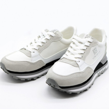 지방시 화이트&베이지 투톤 남성 스니커즈