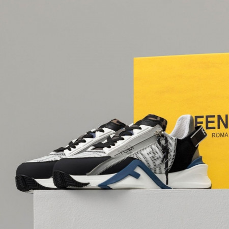 팬디 [FENDI] 수입프리미엄급 펜디 플로우 레더 로우탑 스니커즈 #7496