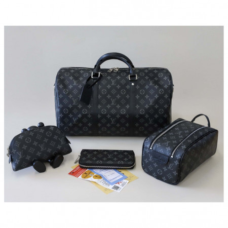 루이비통 [ L.V ] 수입 다미에 키폴45 여행구 & 톱키트 토일렛등 4종 SET -이클립스-