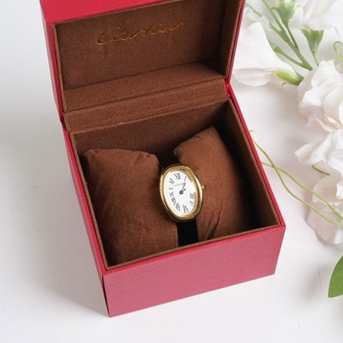 [CARTIER] 까르띠에 베누아 스몰 옐로우 골드 여성 시계