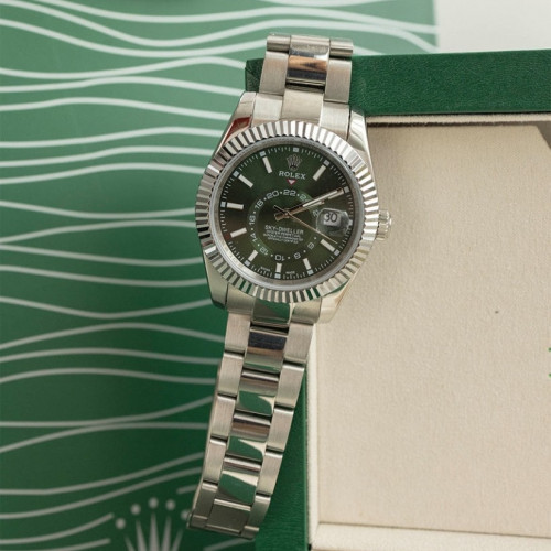 [Rolex] 스카이드웰러 그린다이얼