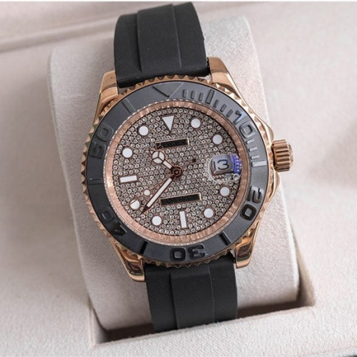 [Rolex] 요트마스터1 금통 파베 다이아셋팅 신상입고