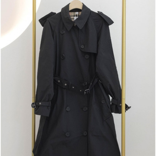 버버리 디테처블 퍼퍼 코트 블랙 #11753