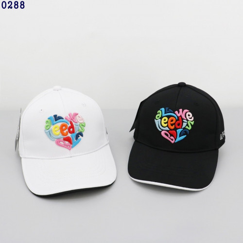 지포어 하트 자수 볼캡 모자#0288