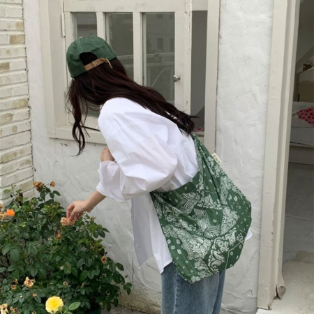 이미스 페이즐리 에코백#3381