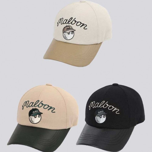 [MALBON] 말본 옥스포드 블록 볼캡#2612