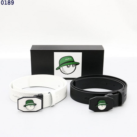 말본 베이직 메인로고 골프 벨트#0189