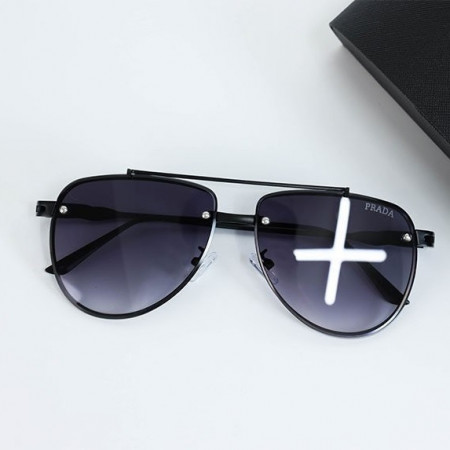 [PRADA] 프라다 PR 128FT 보잉 프레임 선글라스 #8223