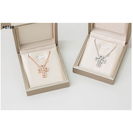 [DAMIANI] 다미아니 벨에포크 크로스 목걸이 #0789