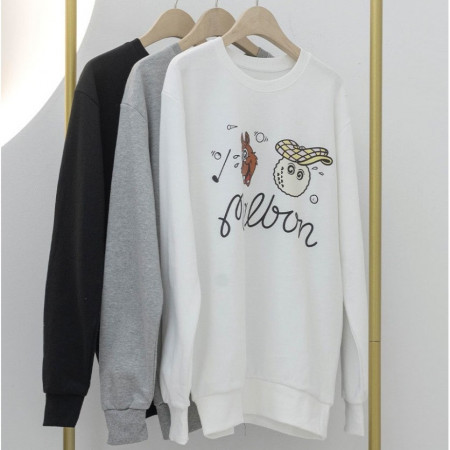 [특가세일1+1]말본 [MALBON] 베이직 콜라보 1+1 맨투맨 #11860