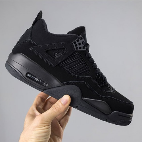 조던 4 레트로 블랙 캣 신발 #3250