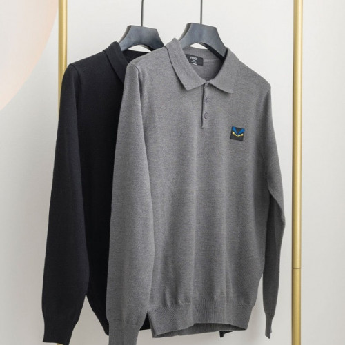 펜디 몬스터아이 카라 니트 티셔츠 #6039