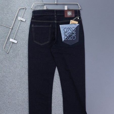 로에베 아나그램 포켓 생지 데님 팬츠#2489