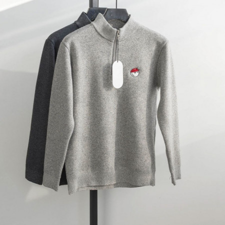 말본 [MALBON] 남성 니트 반집업 스웨터 #12770