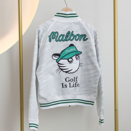 말본 [MALBON] 수입프리미엄라인 타이거 버킷 스타디움 여성자켓 #1294