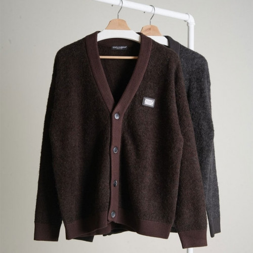 [DOLCE&GABBANA] 돌체 앤 가바나 스틸패치 로고 버튼 가디건 #19746