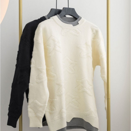 지방시 [Givenchy] 수입고급 지방시 엠보스타 레이어드 니트 #9484