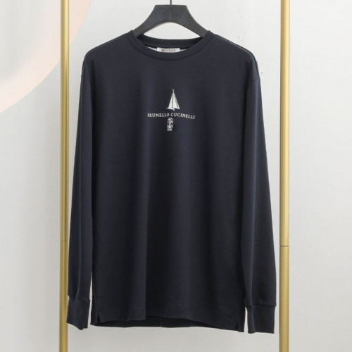 브루넬로쿠치넬리 [Brunello Cucinelli] 전면로고 라운드 맨투맨 #12415