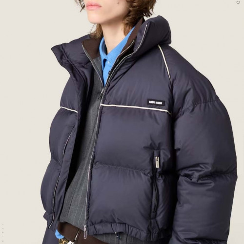 미우미우 [ miu ] 수입 테크니컬 퐁제 다운 재킷