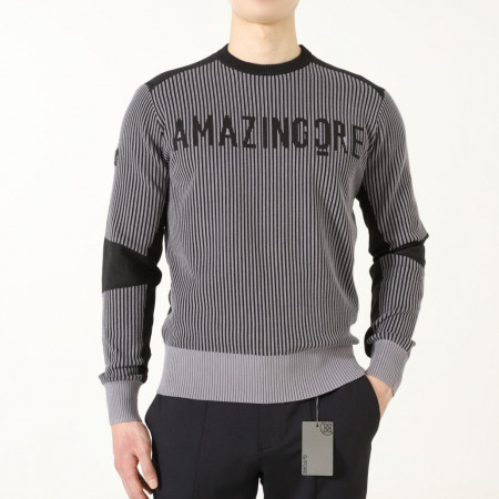 어메이징크리 [ AMCR ] 수입 남성 테크웜 윈드블럭 스웨터