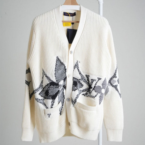 루이비통 LV 모노그램 자가드 버튼 가디건#20078