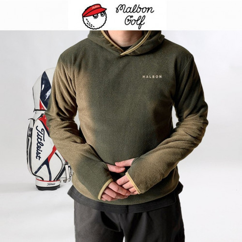 말X. 핑거홀 후리스 후드