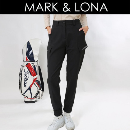 마크 사선포켓로고 조거w팬츠