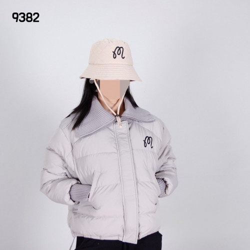 말X 남녀공용 9382 윈터 패딩 M로고 벙거지 모자