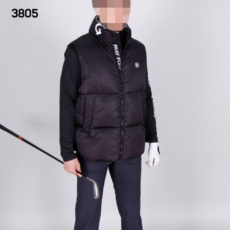 지X어 남자 3805 웜 패딩 베스트 조끼
