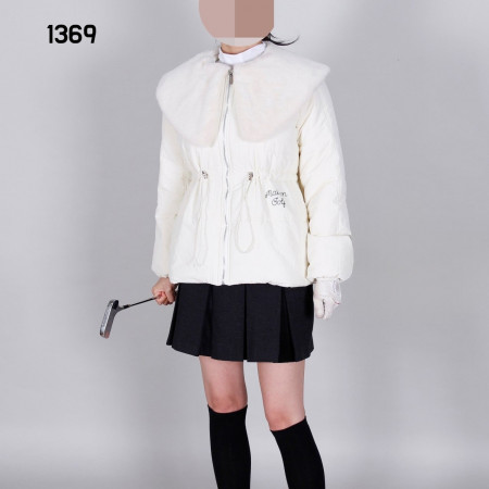 말X 여자 1369 빅카라 스트링 패딩 점퍼