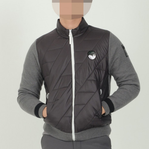 말X 남자 3898 하이브리드 니트 패딩 점퍼