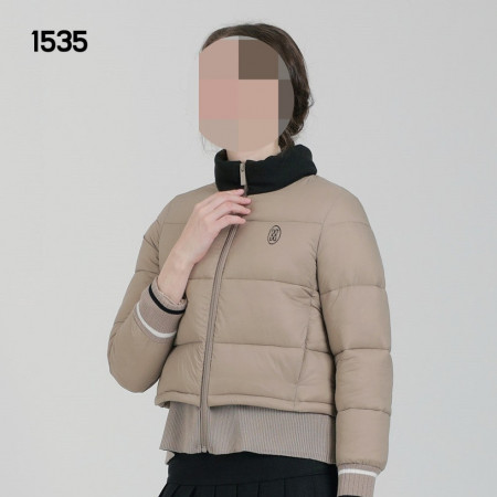 지X어 여자 1535 니트안감 숏패딩 점퍼