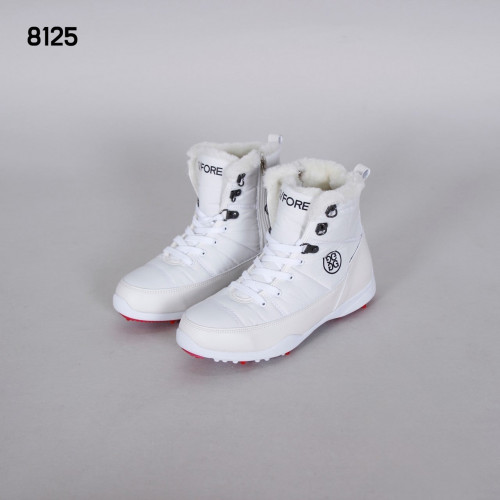 지X어 여자 8125 클럽 겨울 방한 스파이크 골프화 부츠