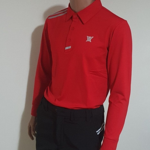 어뉴 2선 기능성 카라 티셔츠 기모 신상